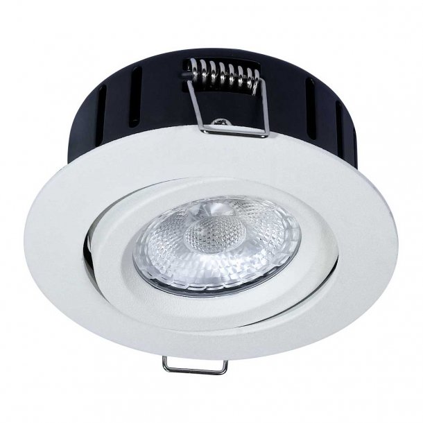 TELLA ISO33 downlight 5W/3000K Tilt, white