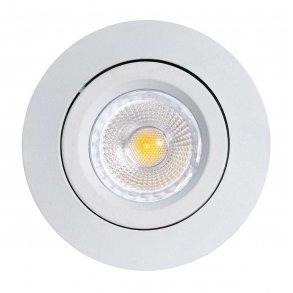 TELLA ISO33 downlight 5W/3000K Tilt, white