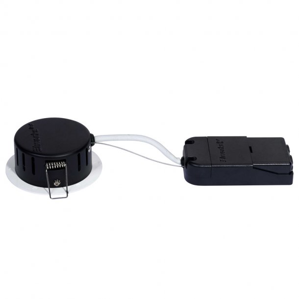 TELLA ISO33 downlight 5W/3000K Tilt, white