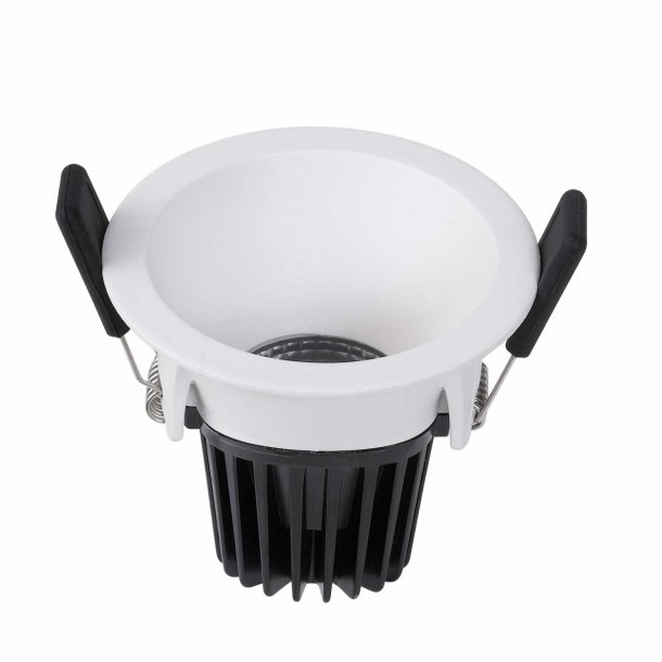 TELLA Deco downlight 8W/3000 Kelvin, white