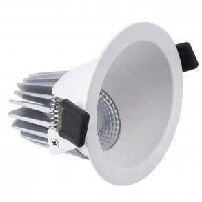 TELLA Deco Asym downlight 8W/3000 Kelvin, white