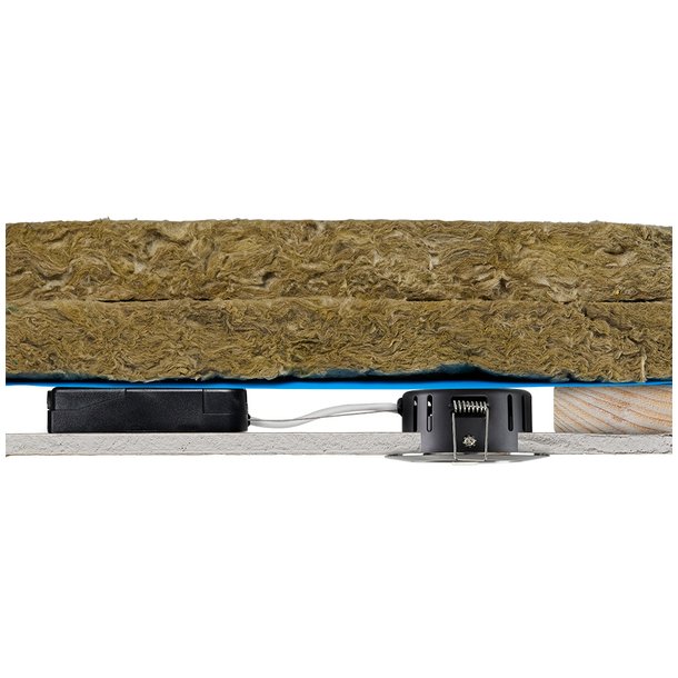 TELLA ISO33 downlight 5W/3000 Kelvin Tilt, brushed