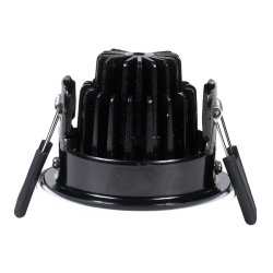 TELLA Classic downlight 8W/3000 Kelvin Tilt, brushed